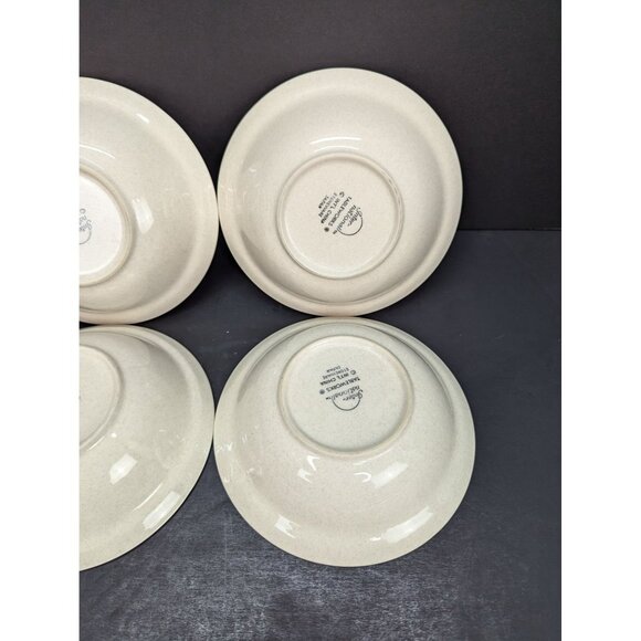 Vintage 1986 International Stoneware Japan Marmalade 6 1/2" Cereal Bowl Lot of 4 - Picture 7 of 8
